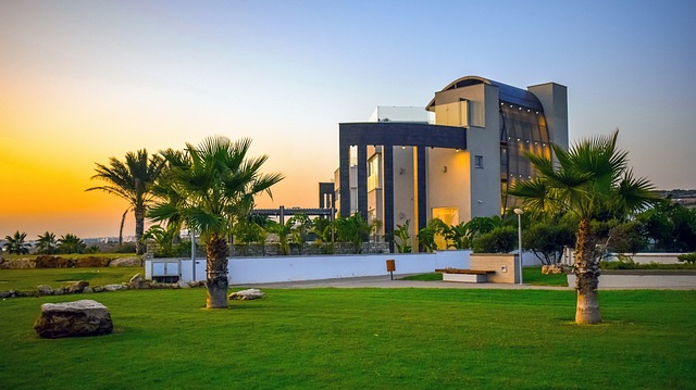 Un jardin moderne et contemporain